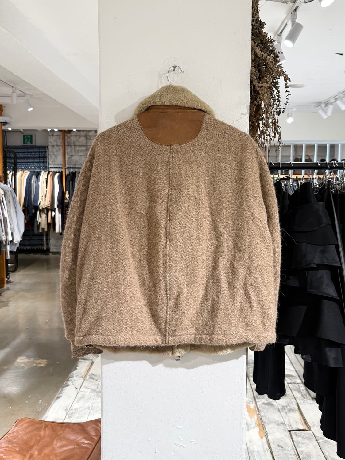 리븐 브라운 램스킨 무스탕 자켓 상품이미지7