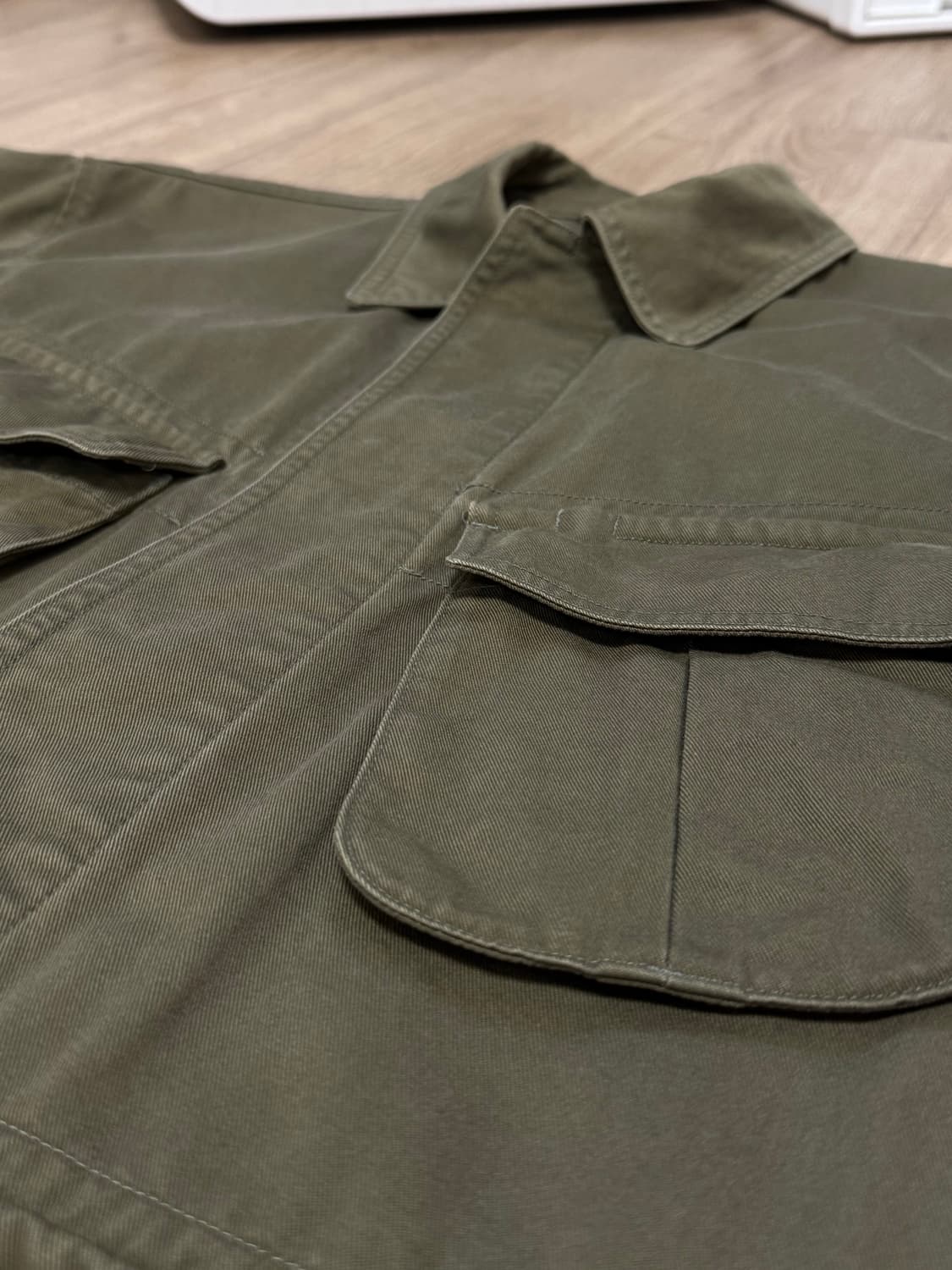 [Rough Side] Fatigue Jacket Olive (2) 상품이미지5