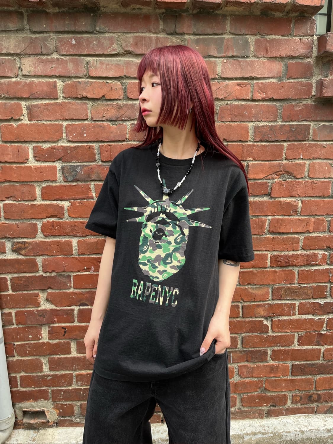 베이프 뉴욕 반팔탑 상품이미지3