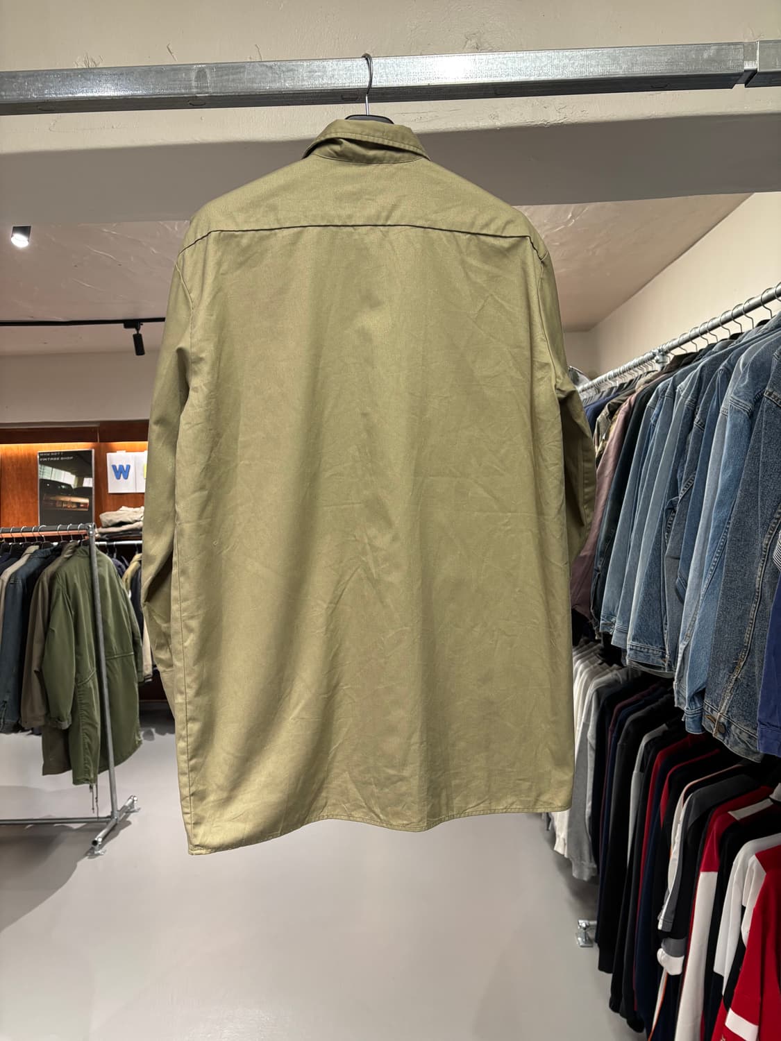 디키즈 워크 셔츠(카키베이지)   상품이미지9