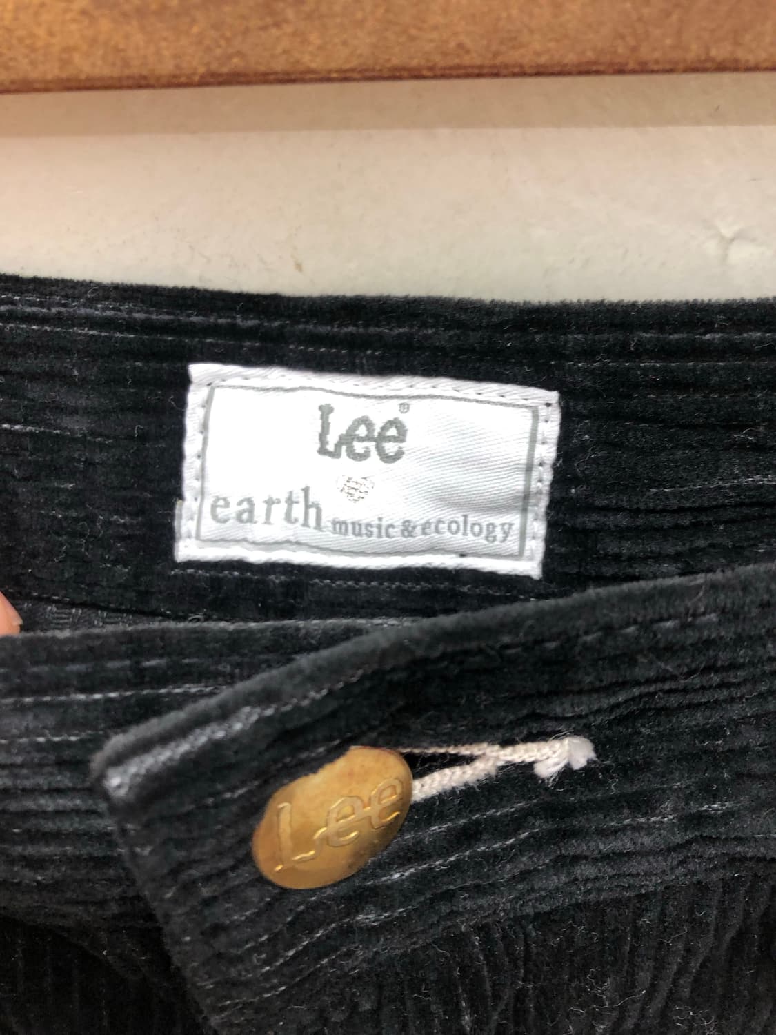 Lee 코듀로이 팬츠 블랙 상품이미지3