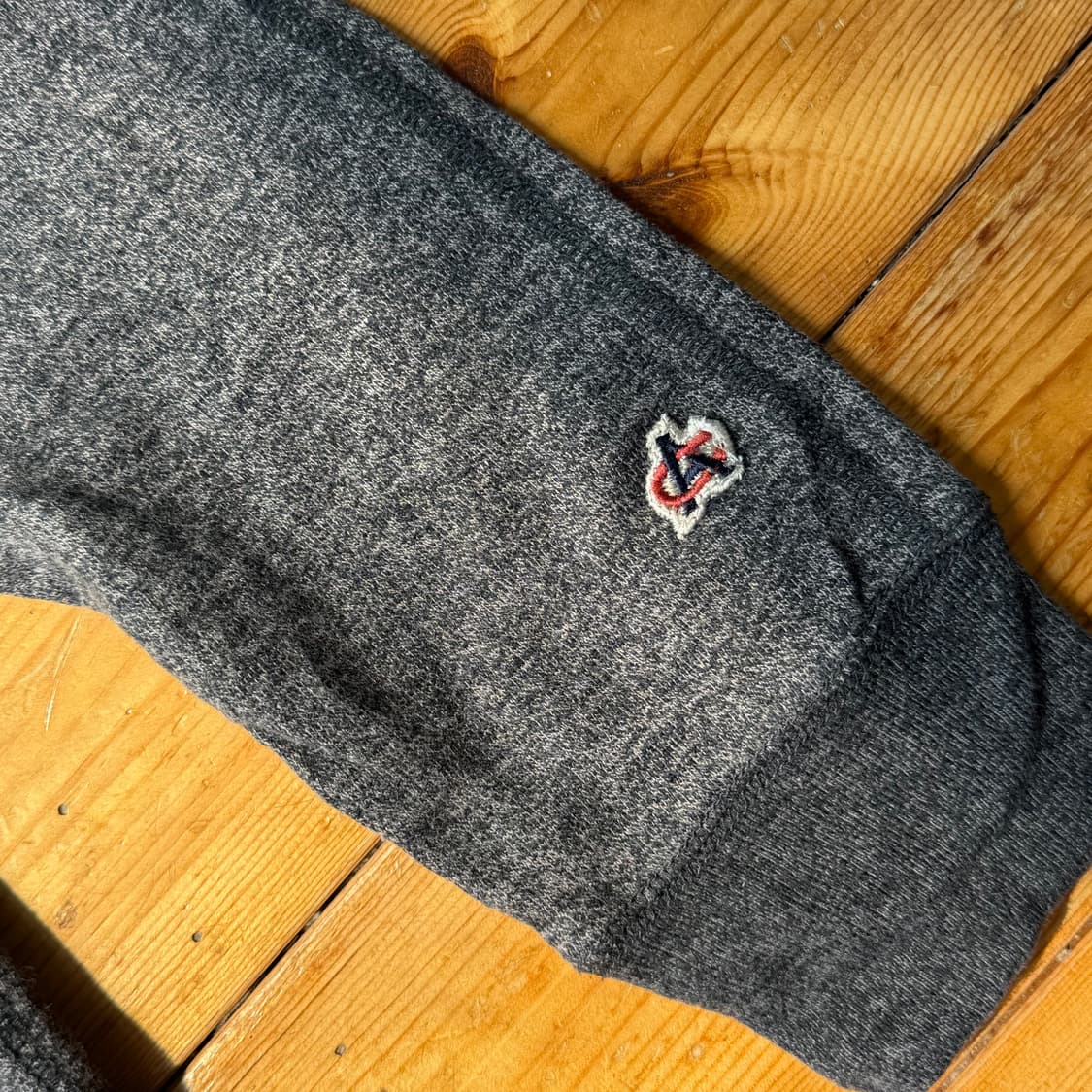 아비렉스 차콜 스웻 맨투맨(거셋, 절개 디테일) 상품이미지6