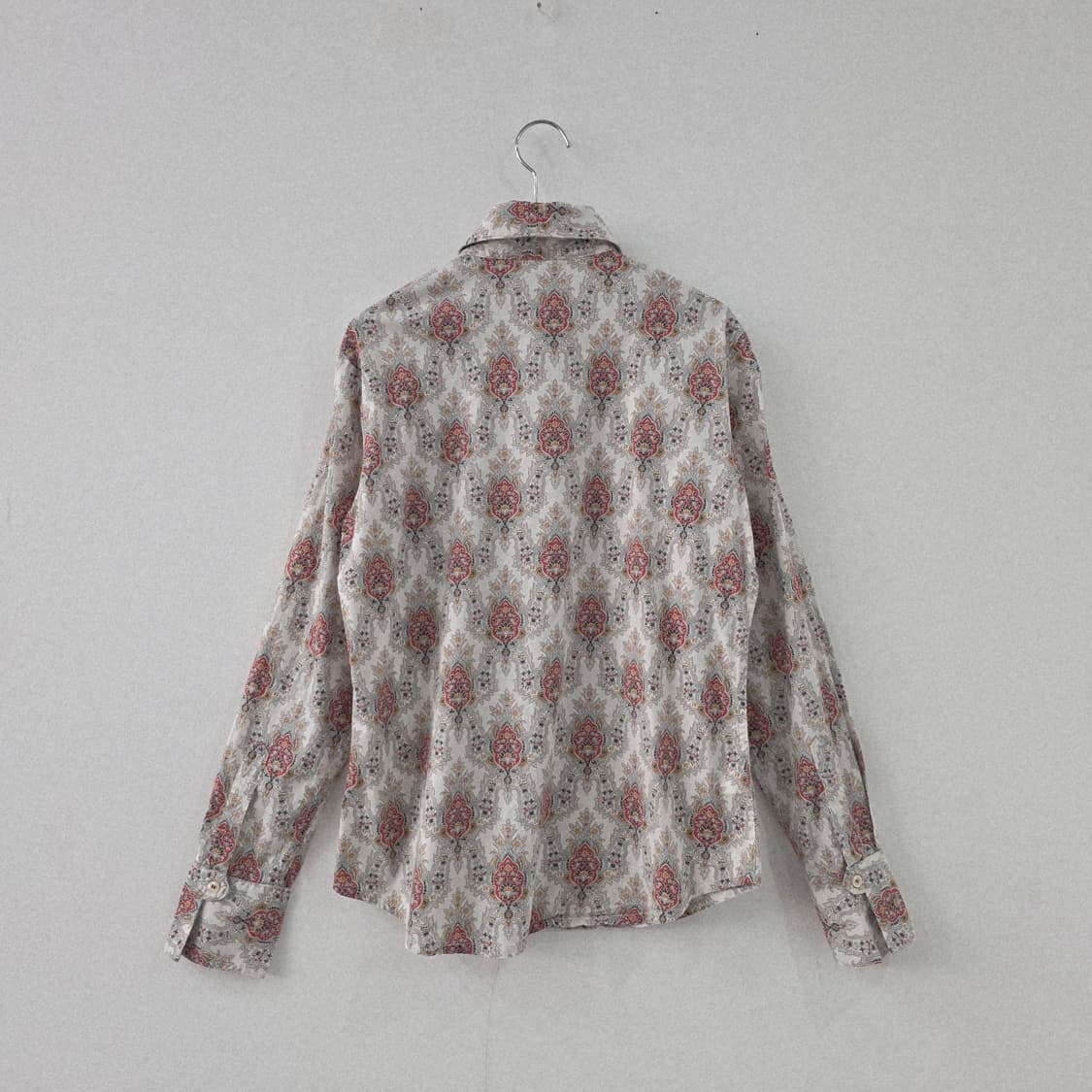 에스닉 페이즐리 패턴 코튼 셔츠 상품이미지2