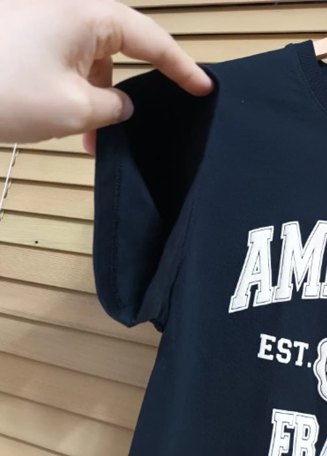 AMI 여성 반팔라운드티셔츠 S사이즈 상품이미지4