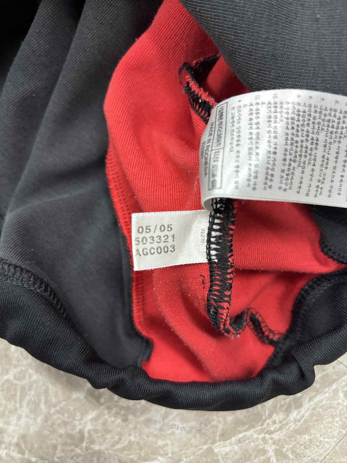 아디다스 독일 국대 05/06올드 유니폼 3성 블랙 검빨 트랙탑 희귀져지 상품이미지6