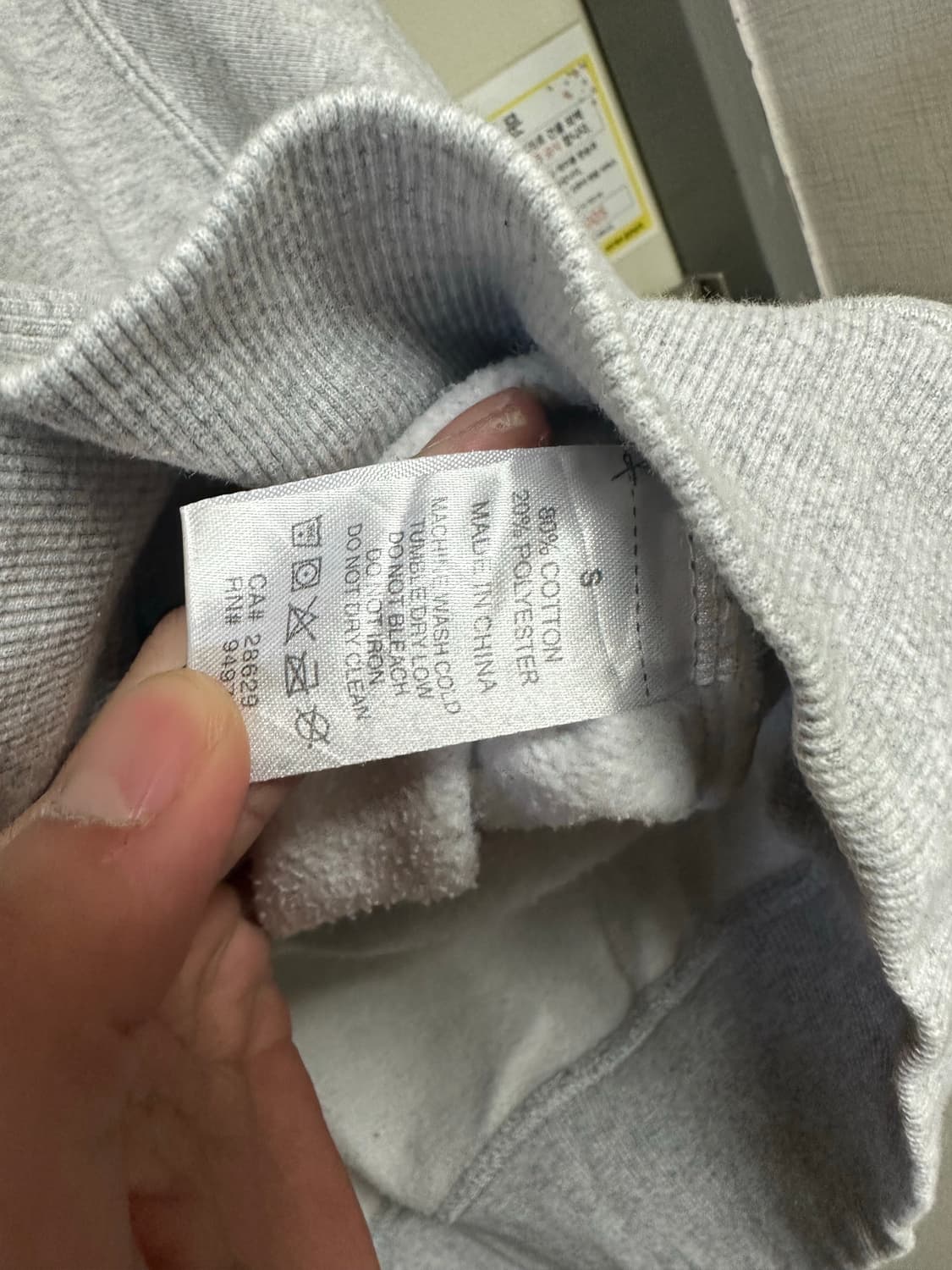 스투시 Stussy 회색 후드티 S(90-95) 상품이미지5