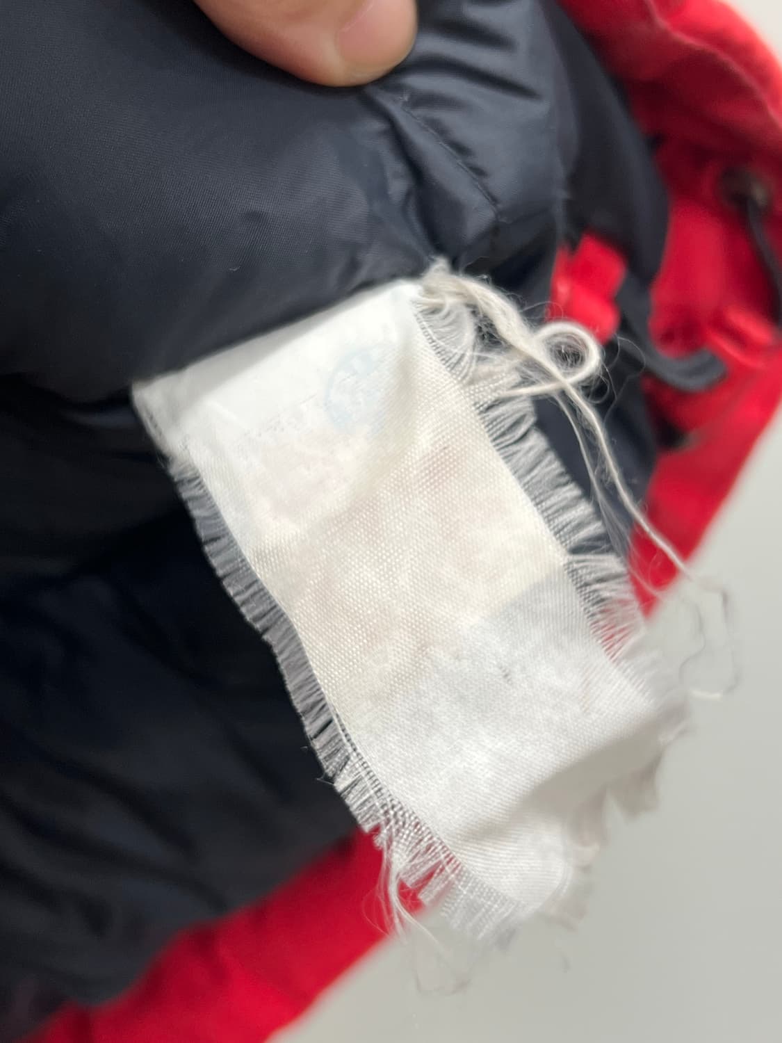 (100) 밀레 구스다운 패딩 자켓 레드 상품이미지5