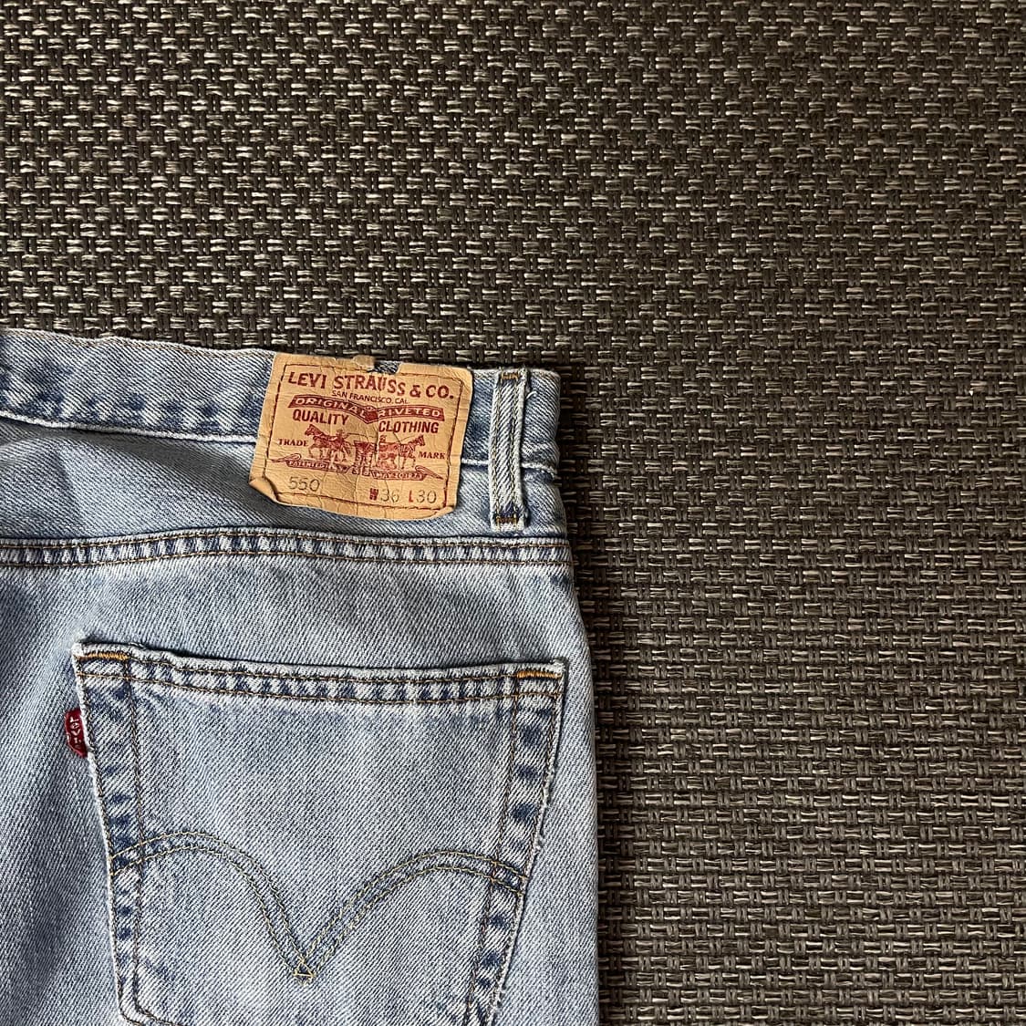 (36) 리바이스 550 36X30 데님 팬츠 레귤러핏 상품이미지6