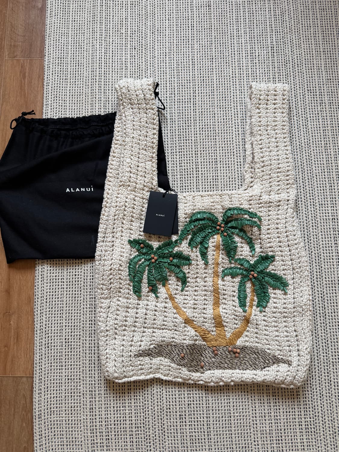 새상품 알라누이 써머 네트백 상품이미지1