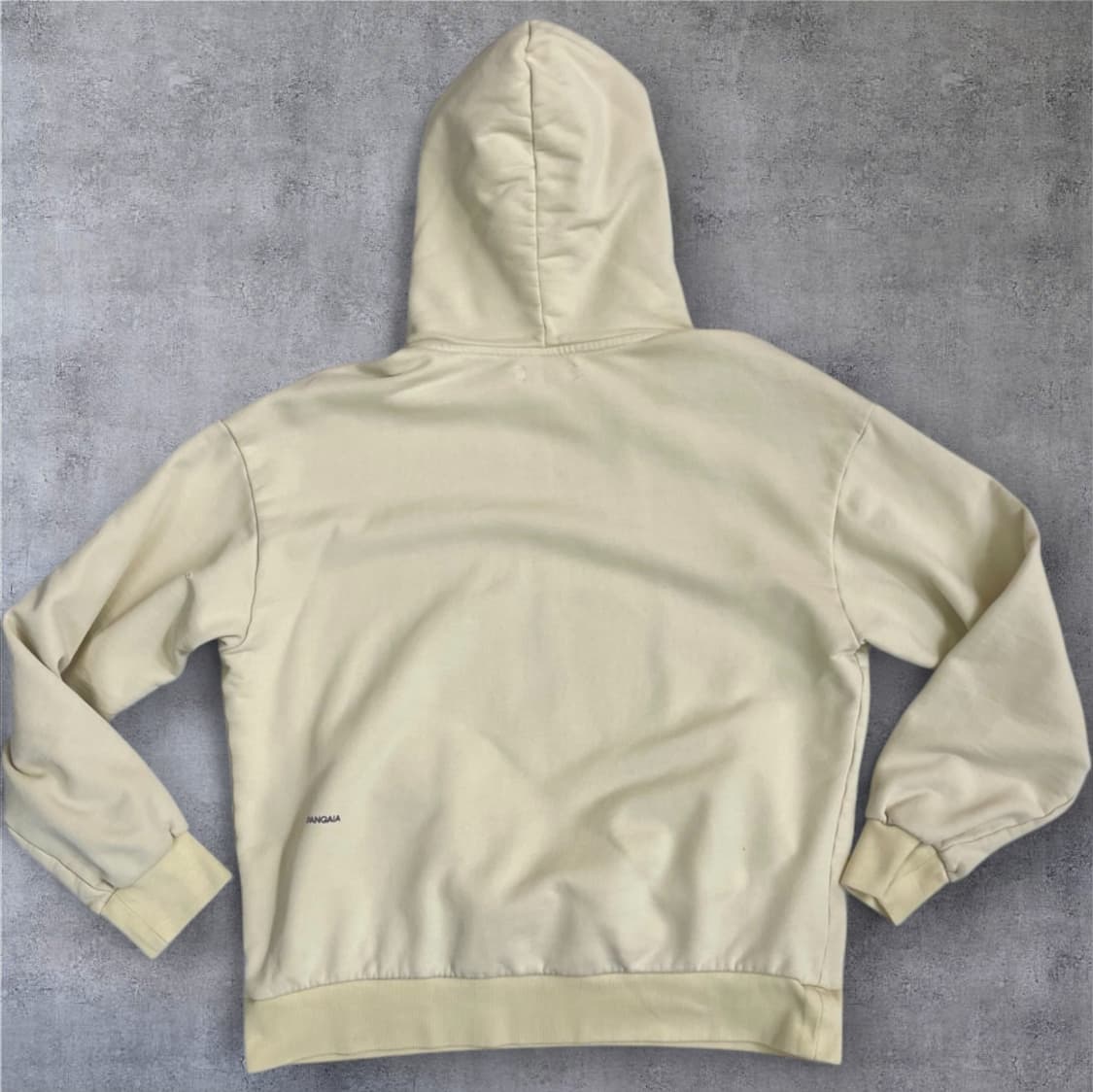 판가이아 PANGAIA 크림 365 오가닉 코튼 후드티 XS 상품이미지5