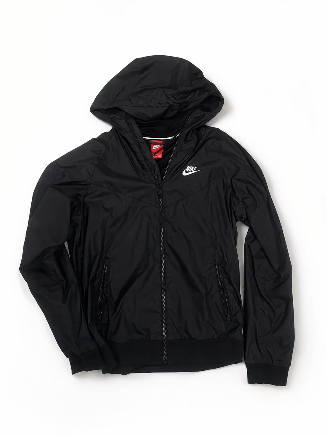 나이키 스우시 블랙 후드 바람막이 상품이미지1