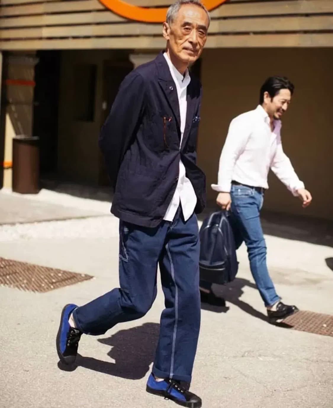 엔지니어드 가먼츠 베드포드자켓 유니폼 서지 울 다크네이비 s 상품이미지2