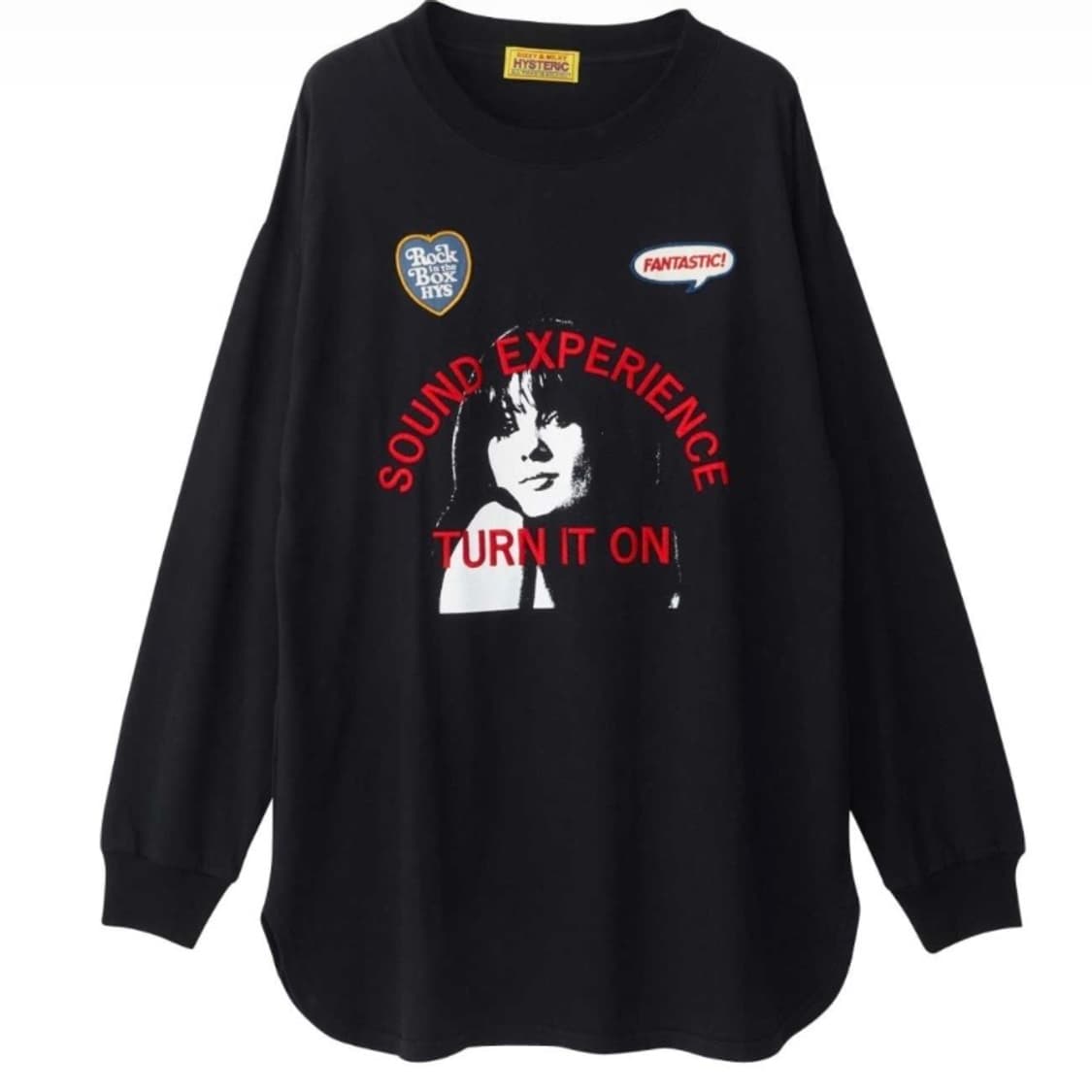 hysteric glamour 슬리브 티셔츠 F 상품이미지1