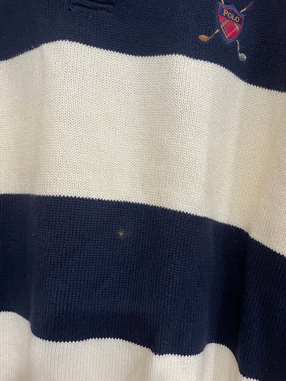 빈티지 폴로 랄프로렌 스트라이프 니트 L 상품이미지5