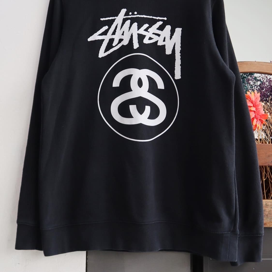 스투시 빅로고 스웻 상품이미지3