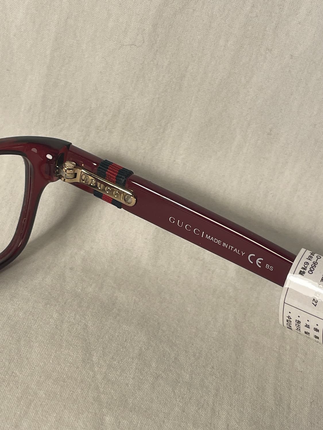Gucci 구찌 알렉산드로미켈레 컬렉션 뿔테 와인컬러 긱시크 빈티지안경 상품이미지4