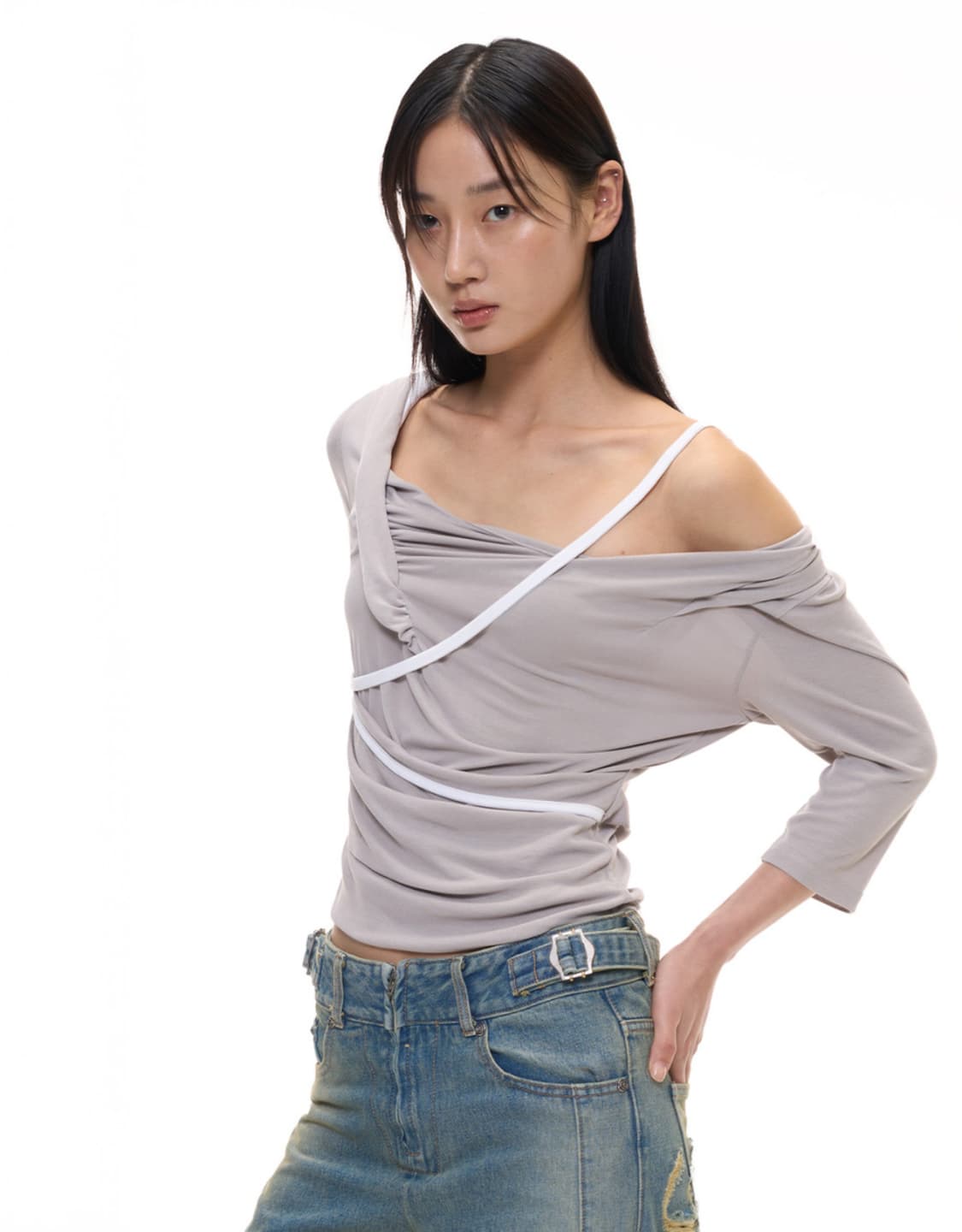 Ceretti draped top 상품이미지5