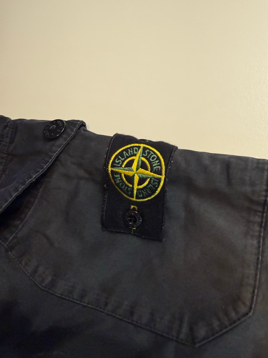 스톤아일랜드 블랙 카고 팬츠 상품이미지4