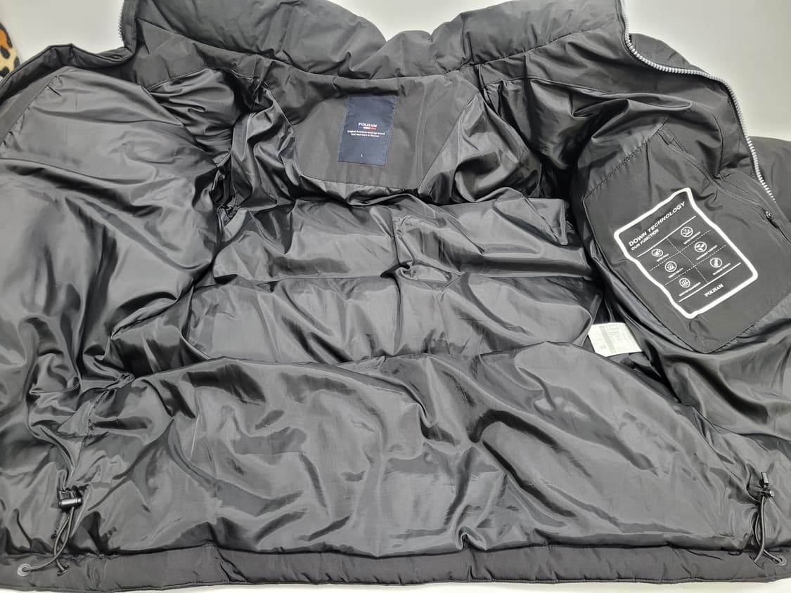 폴햄 BOSTON 구스 다운 푸퍼 패딩 점퍼 / 남 100 블랙
 상품이미지7