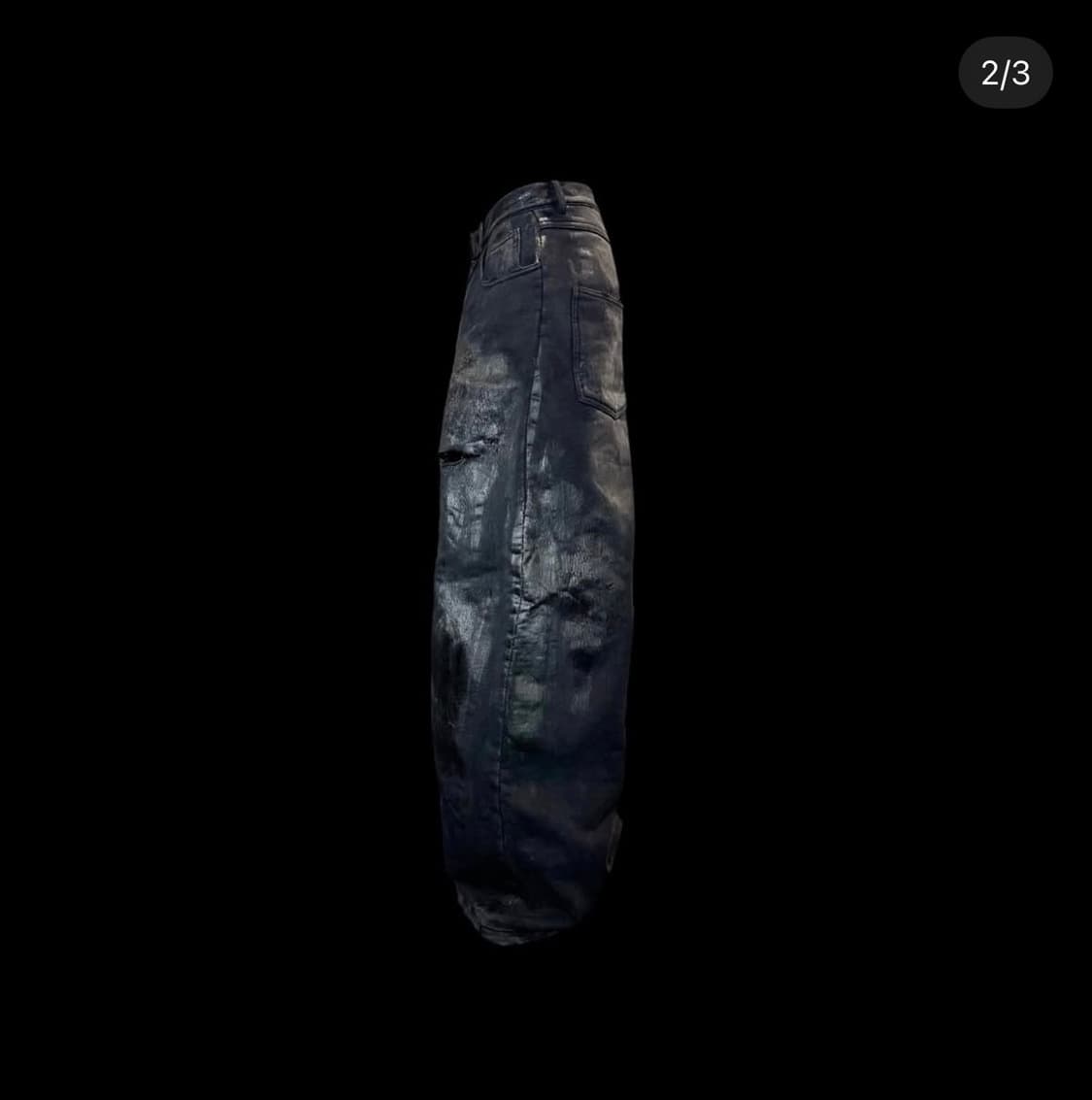 (1)에모스탠스클럽 6포켓 와이드 배기 코티드 스웻팬츠 상품이미지2