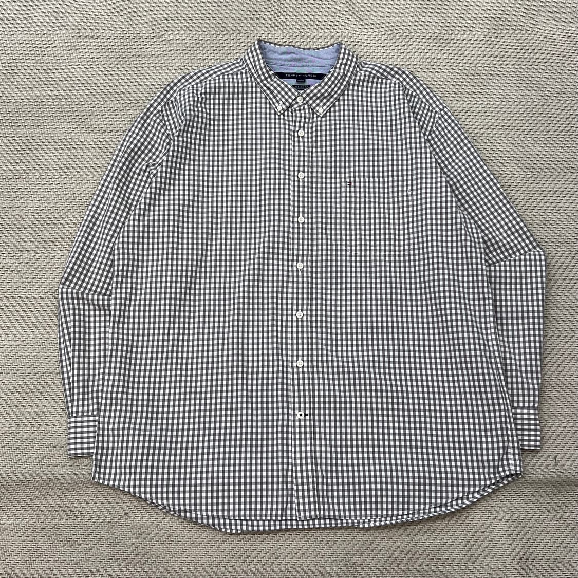 타미힐피거 체크셔츠 r3410 상품이미지1