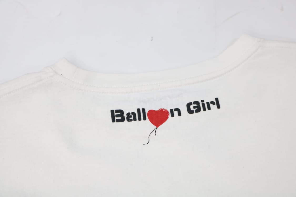 뱅크시 BRANDALISED 풍선을 든 소녀 반팔티셔츠 (L) 상품이미지8
