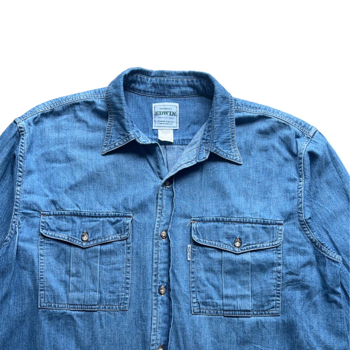 Edwin Japan Denim Work Shirt 상품이미지3