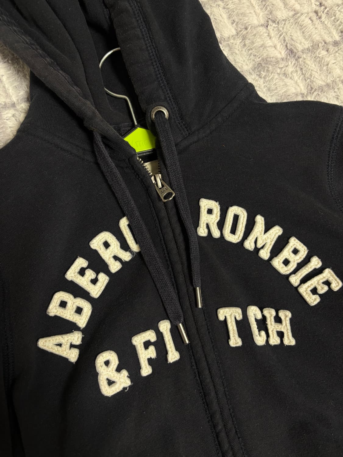 아베크롬비 네이비 딱붙슬림핏 후드집업 S 상품이미지2