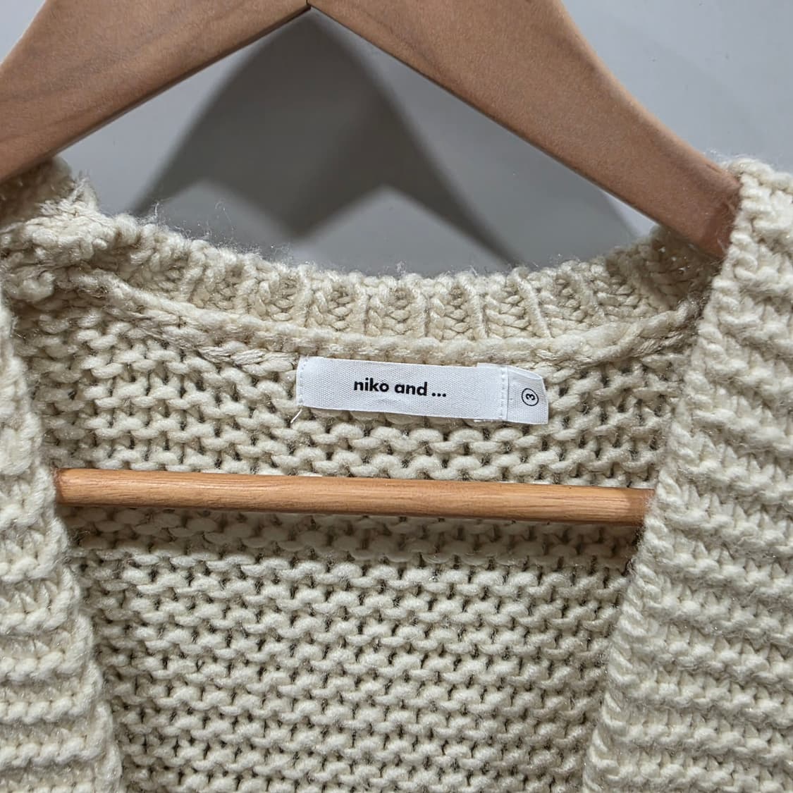 니코앤드 케이블 니트 가디건 상품이미지2