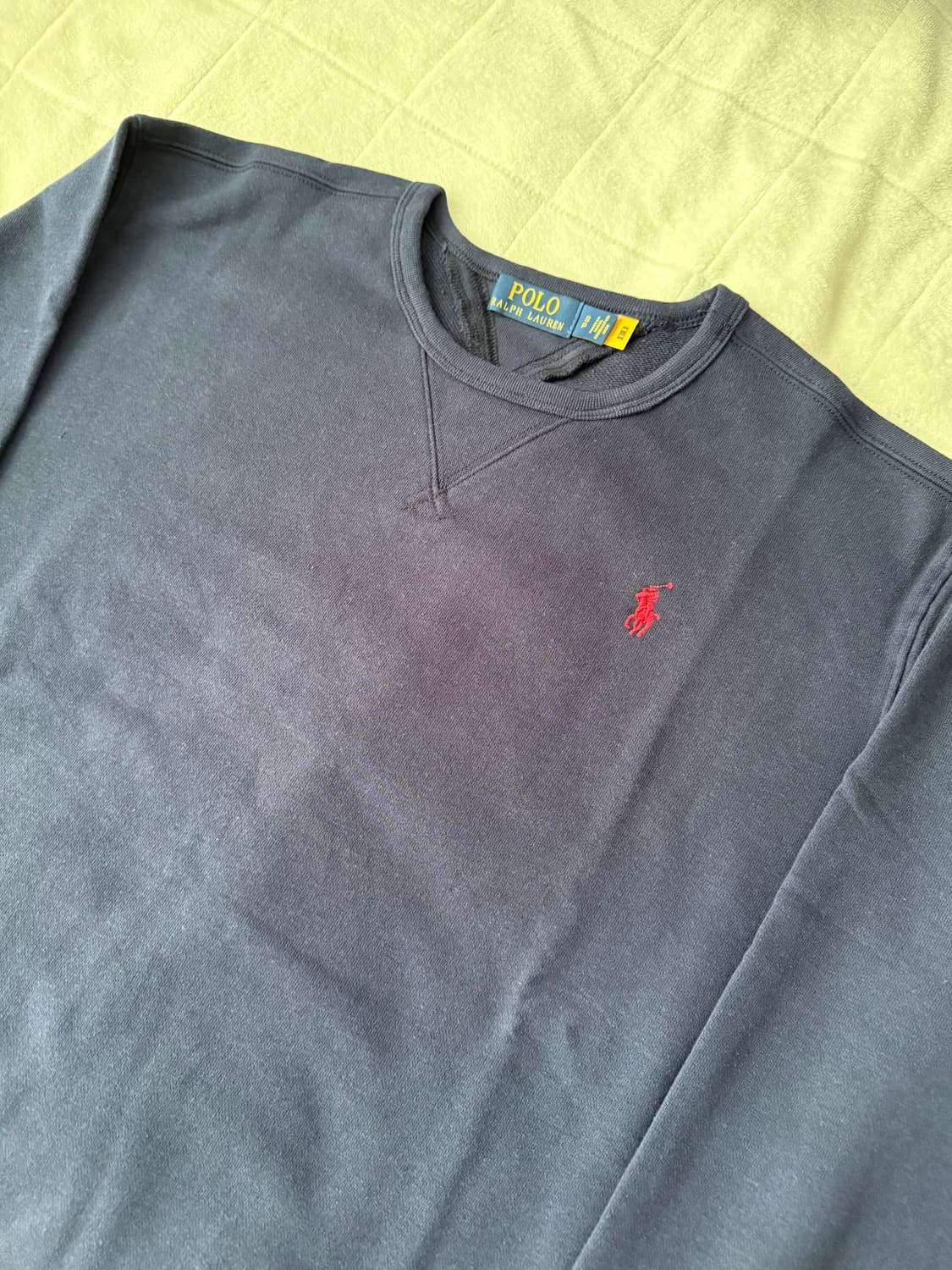 QR) 폴로 랄프로렌 네이비 맨투맨 급처합니다!! 상품이미지3