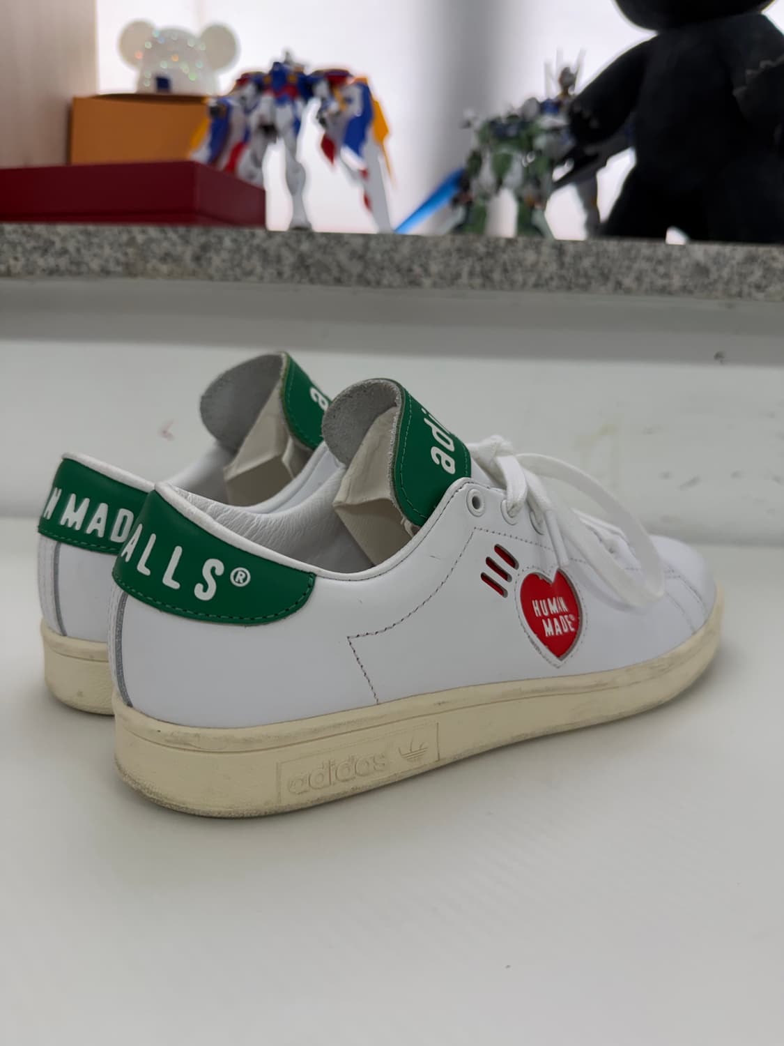 정품) 아디다스x휴먼메이드 스탠스미스 운동화 235 상품이미지4