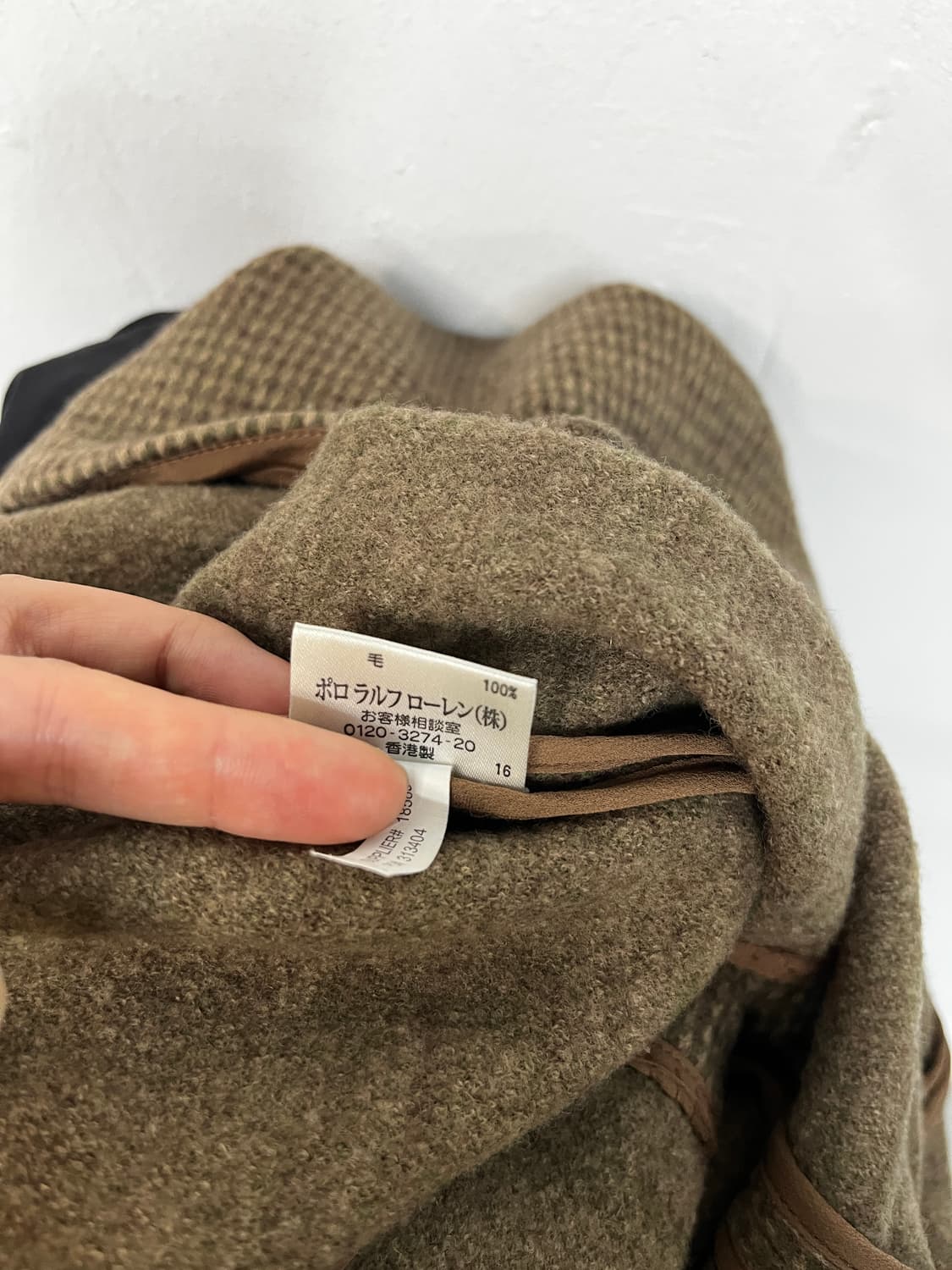 랄프 로렌 체크 울 스커트 상품이미지10