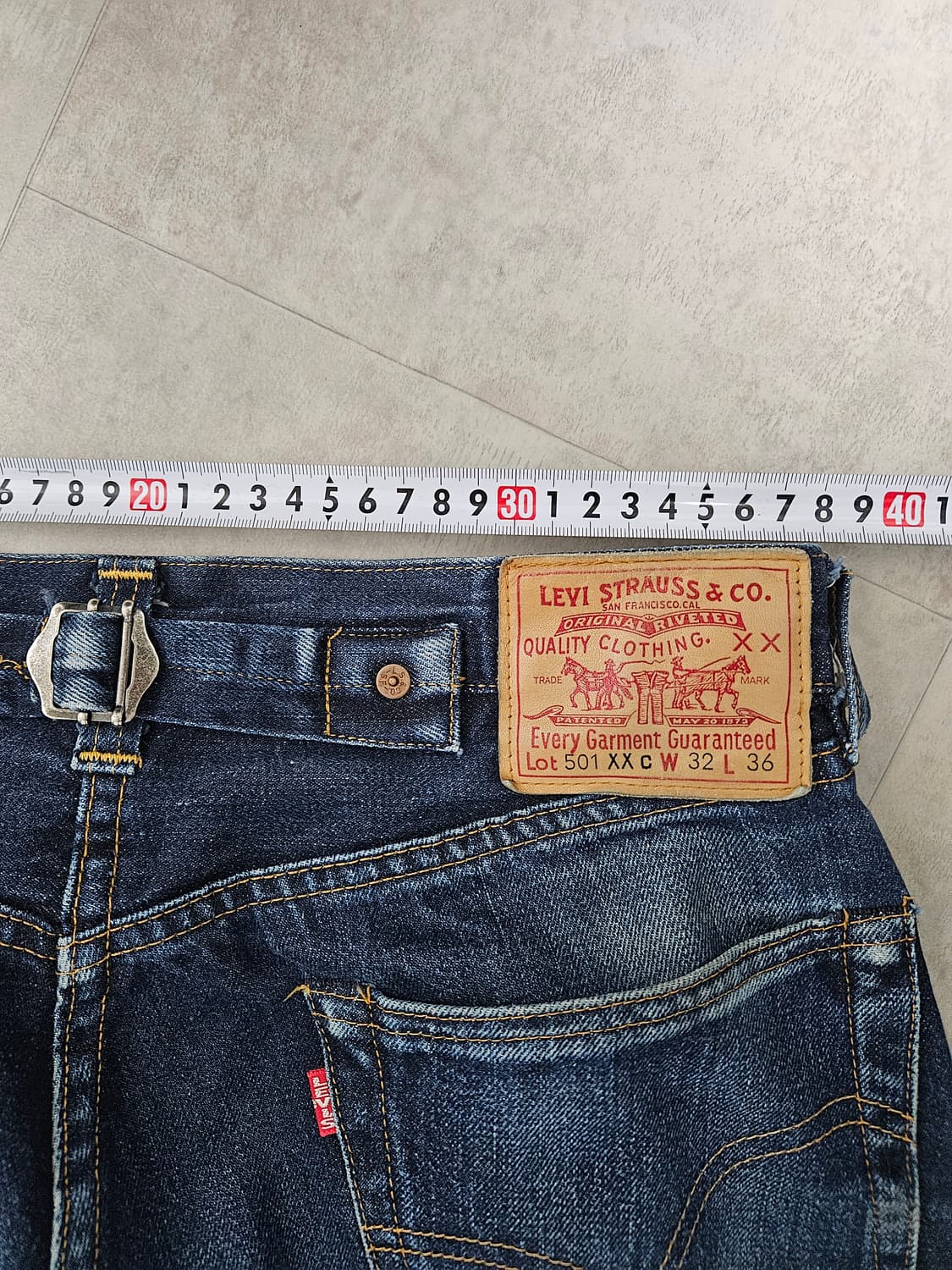 [32] 90s 일본 LVC 발렌시아공장 37501 501xxc 상품이미지7