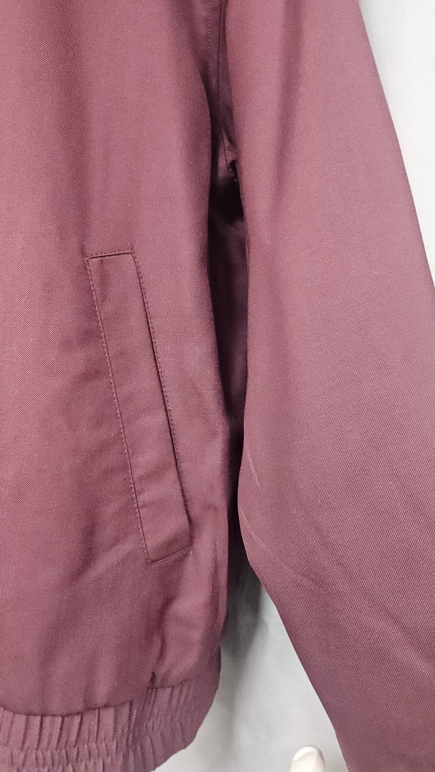 입생로랑 버건디 봄버 자켓 95 상품이미지3