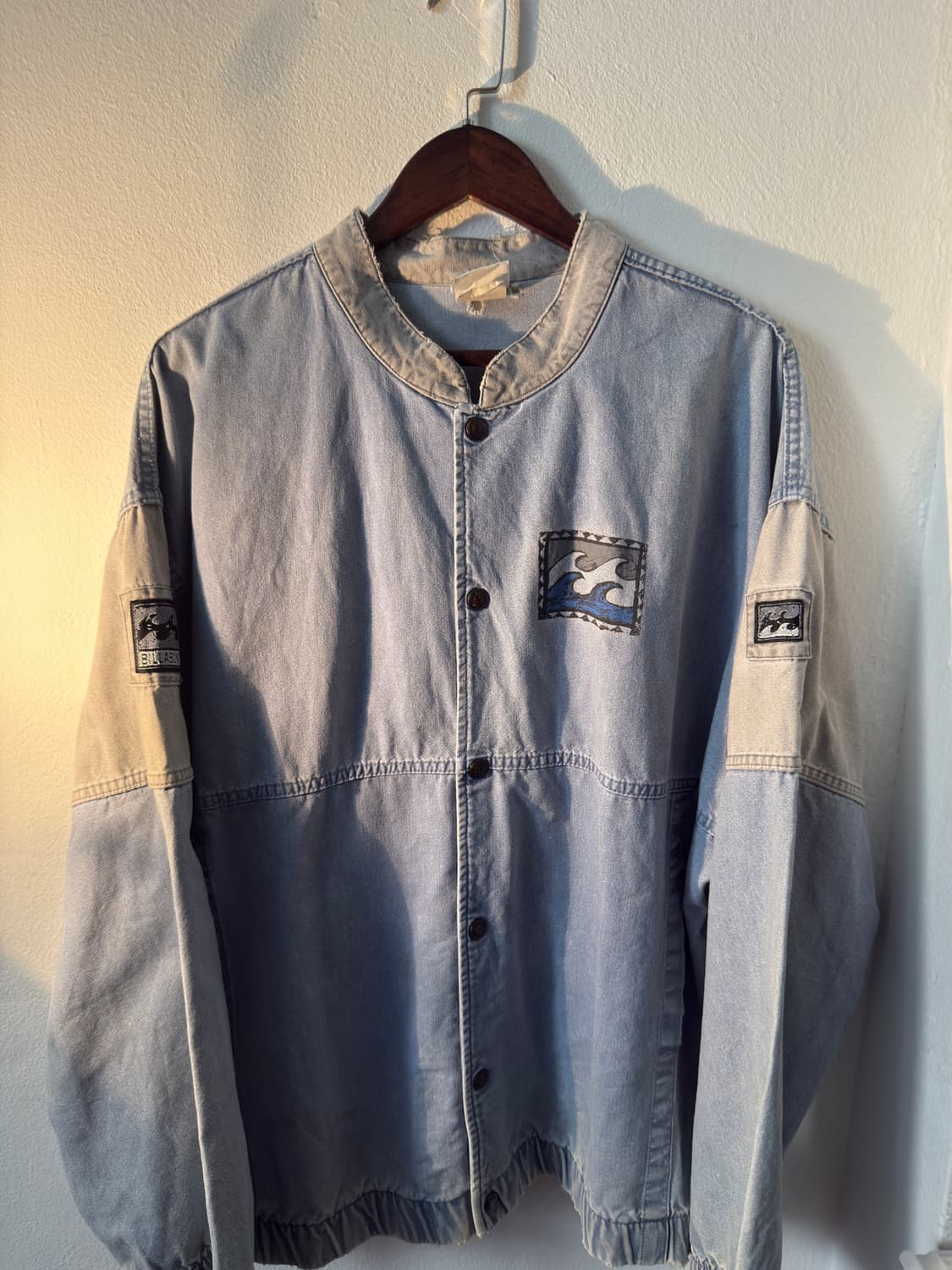 90s Billabong denim over jacket for surf 상품이미지1