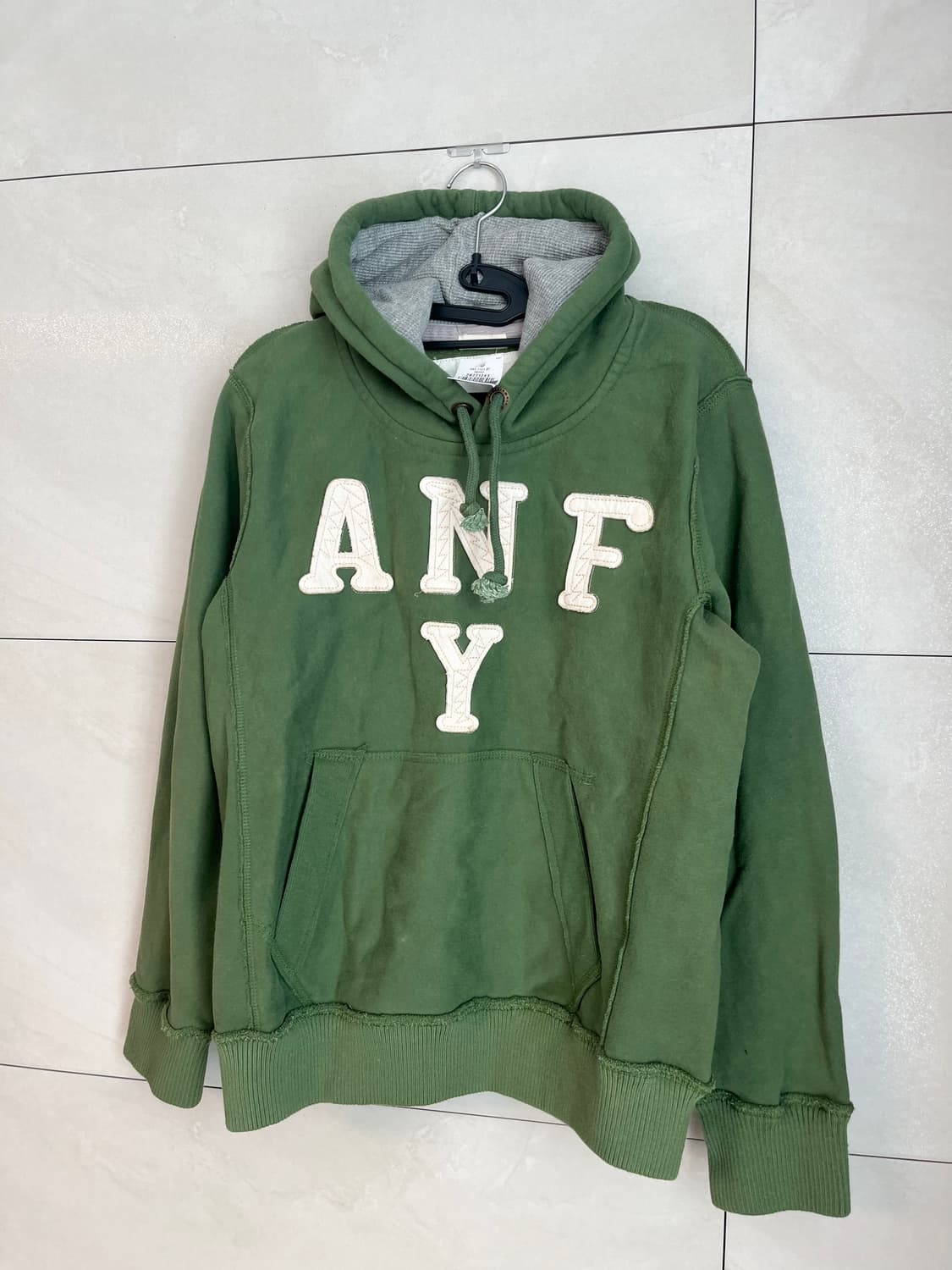 새상품 아베크롬비 A&F 말차 후드티 [S] 상품이미지3