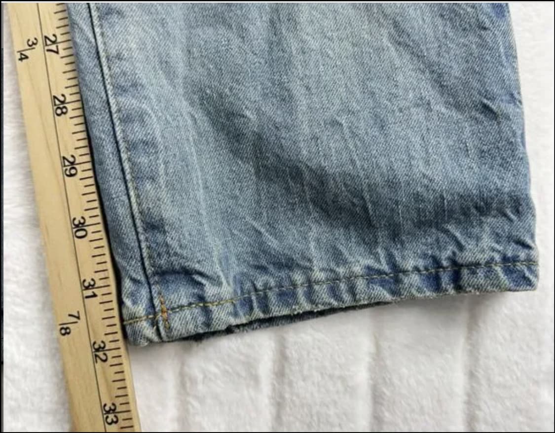 랄프로렌 패치워크 디스트레스 스키클럽 진 33×32 상품이미지9