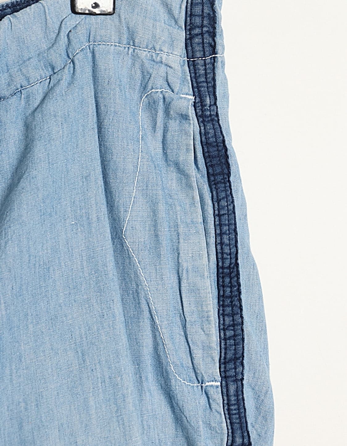 Clip.tab Linen Blend Chambray Easy Pant  상품이미지3