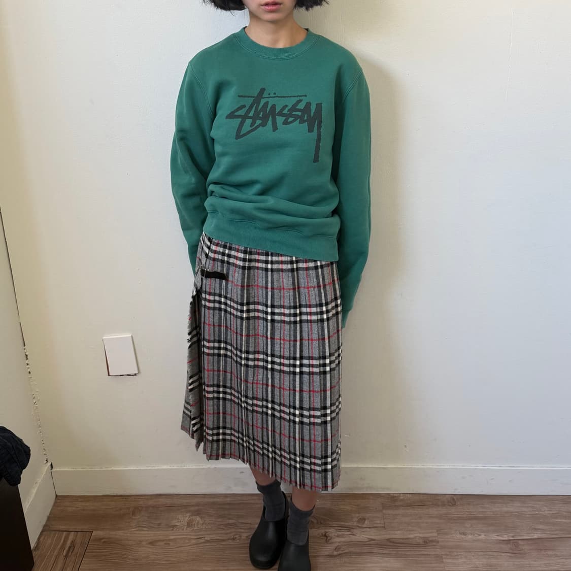 스투시 베이직 스웻셔츠 상품이미지1