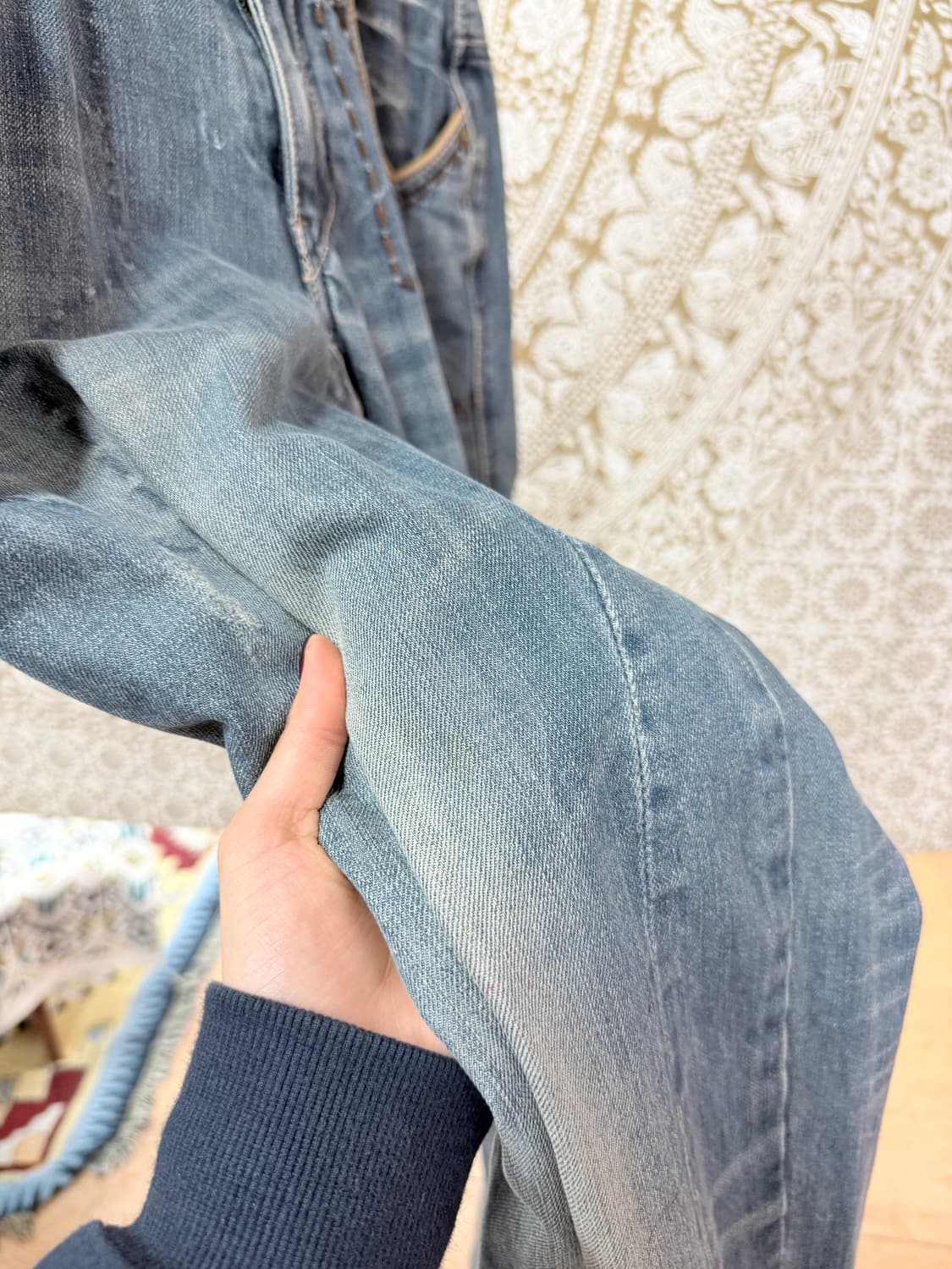 SHANE JEANS 빈티지 스티치 데님팬츠 (Z1011) 상품이미지6