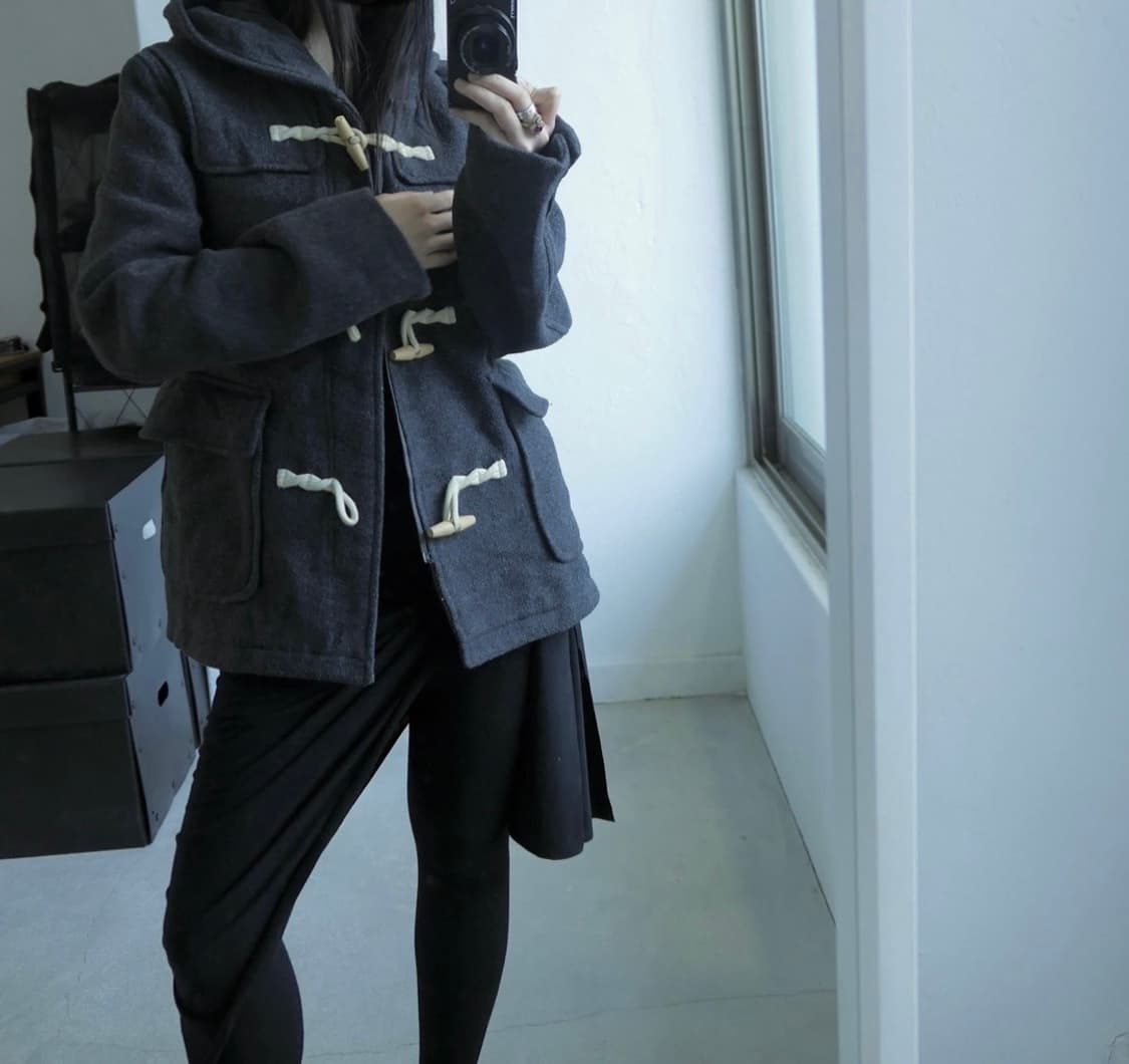 디에이디 [kyobai vintage ] 더플코트 떡볶이 코트 상품이미지5