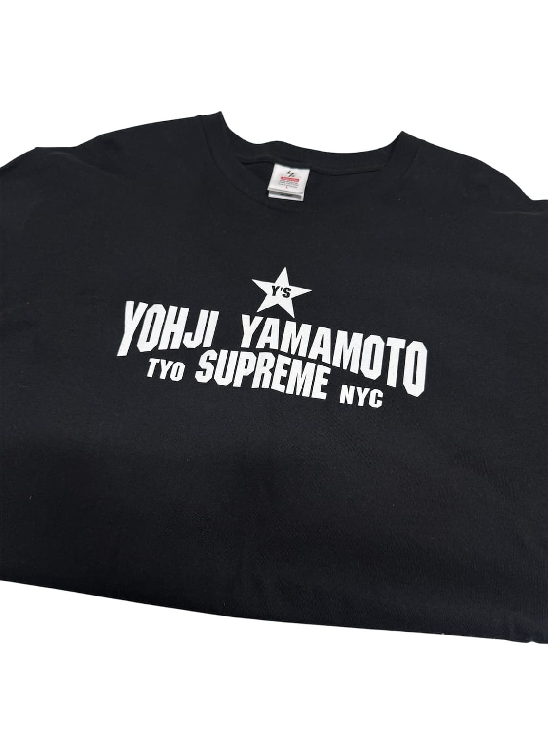 슈프림 x Y's 바이 요지 야마모토 스타 티셔츠 상품이미지4