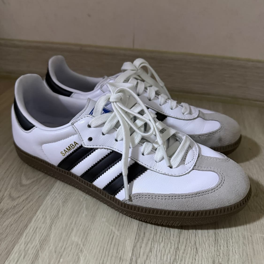 아디다스 쌈바 흰검 240-245 상품이미지5