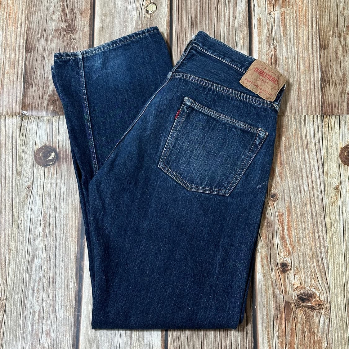 더블웍스 by 웨어하우스 Lot.DW5P 셀비지 데님 팬츠 33 사이즈 상품이미지1