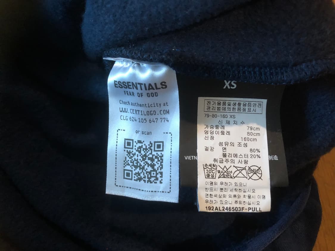 Fear of god hoodie 상품이미지5