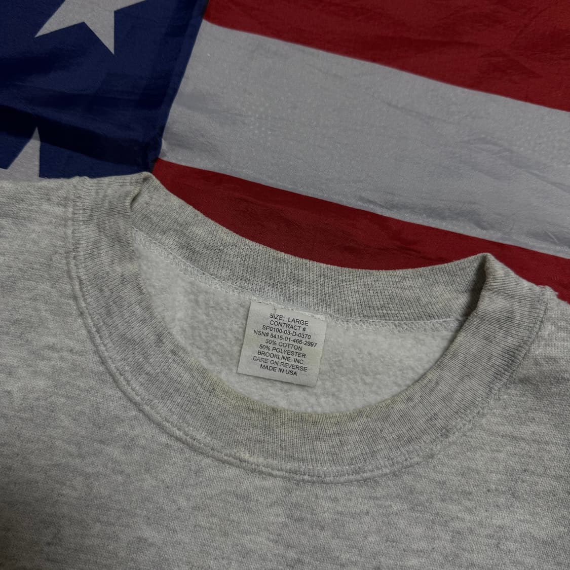 [L] 밀리터리 army 스웻 셔츠 맨투맨 S-15 상품이미지6