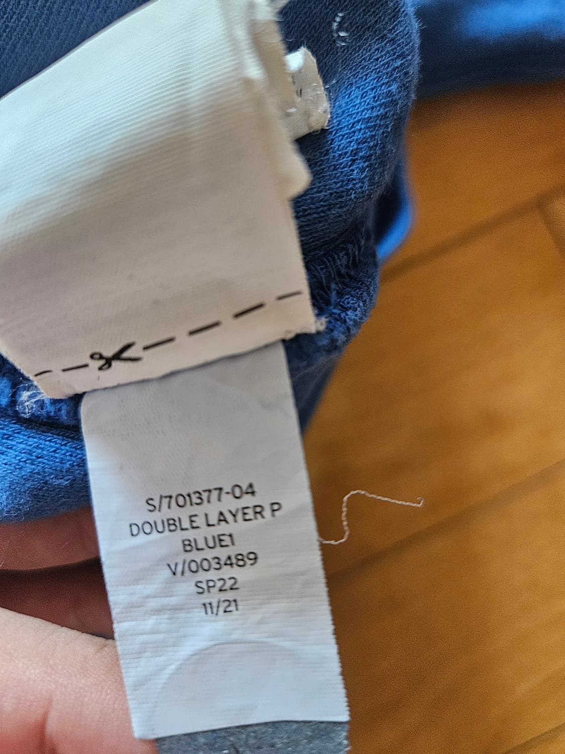 이지갭 퍼펙트 후드 블루 XL 상품이미지5