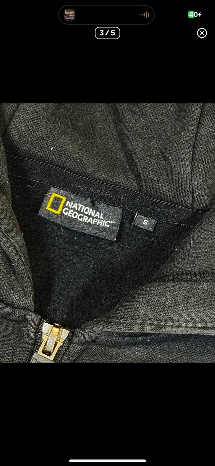 (바배) 내셔널 지오그래픽 후드 집업 상품이미지3