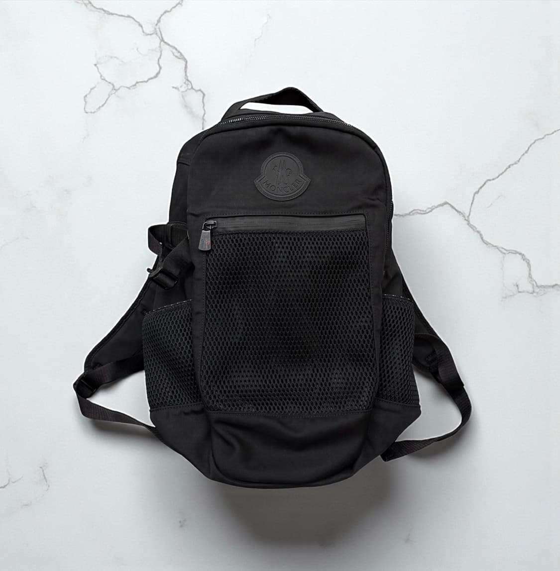 몽클레어 캔버스 메쉬 하이킹 백팩 상품이미지4