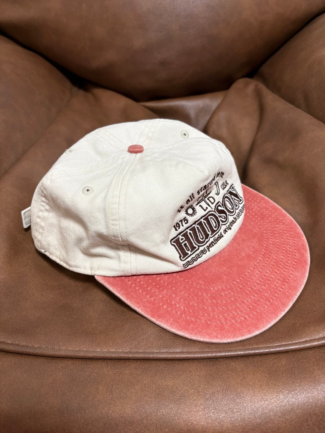 펜필드 투톤 페이티드 시그니처 캡 상품이미지3